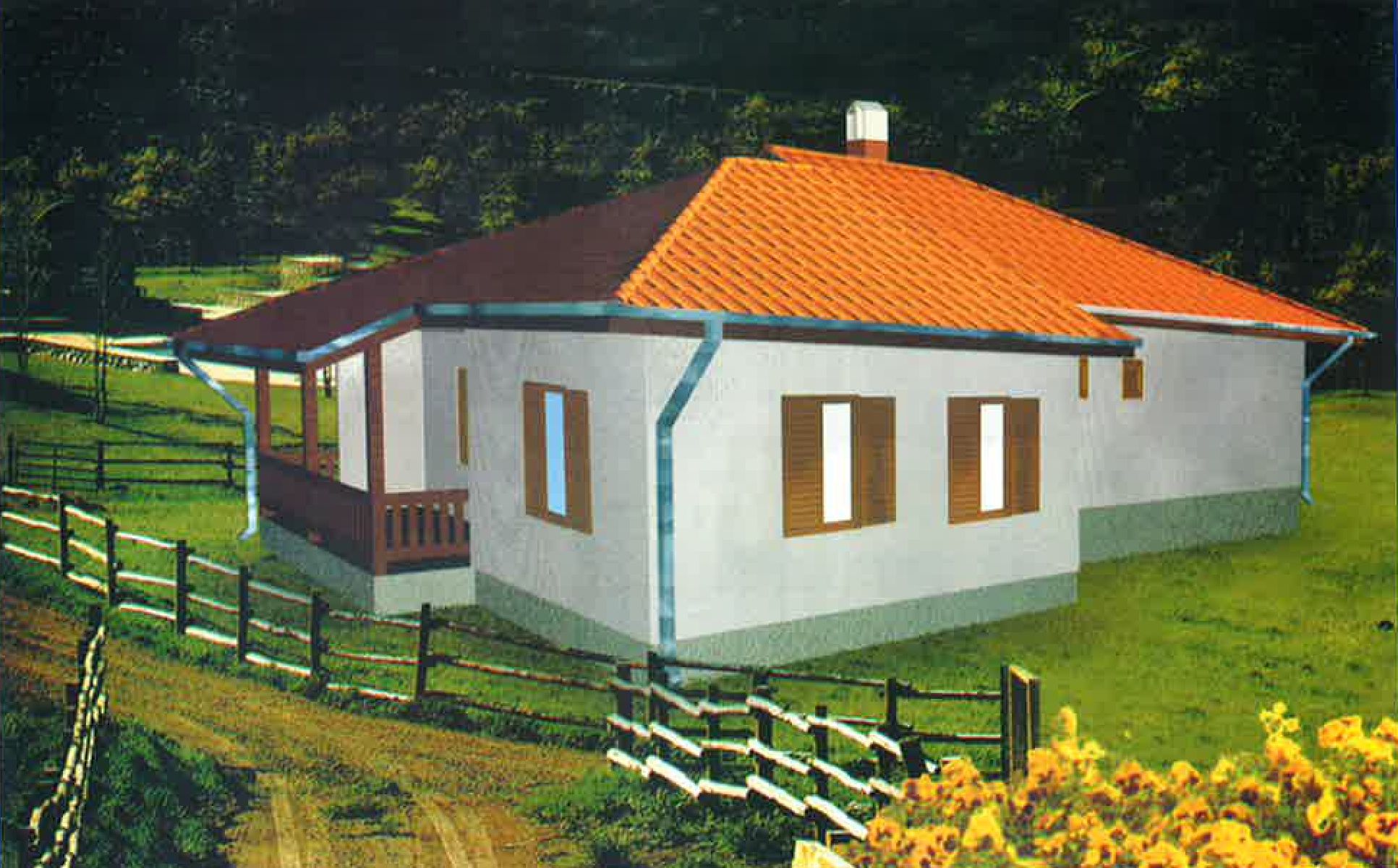 Montažna kuća 127 - slika 1
