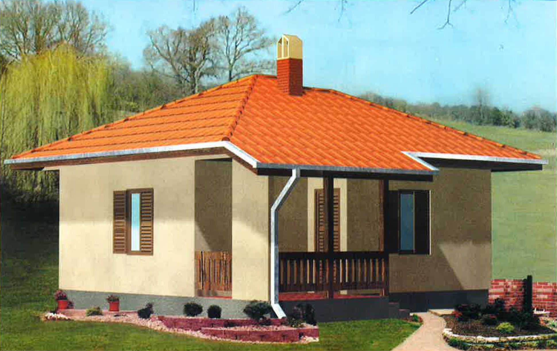 Montažna kuća 44a - slika 1