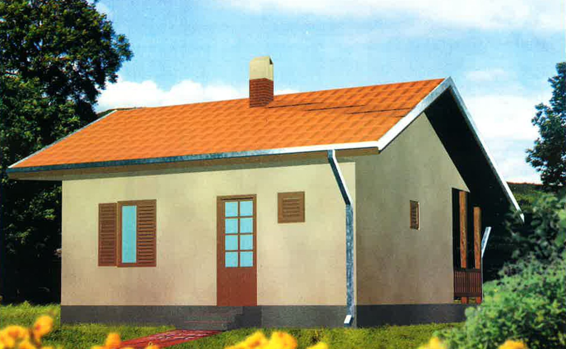 Montažna kuća 44b - slika 1