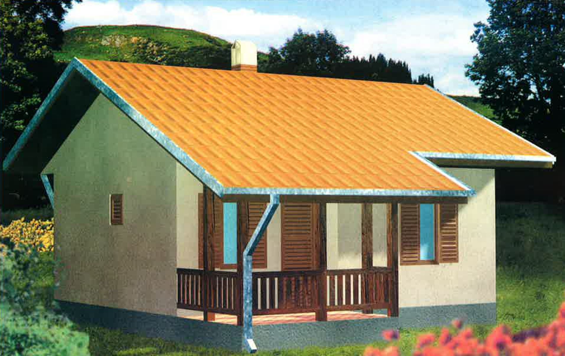 Montažna kuća 44b - slika 2