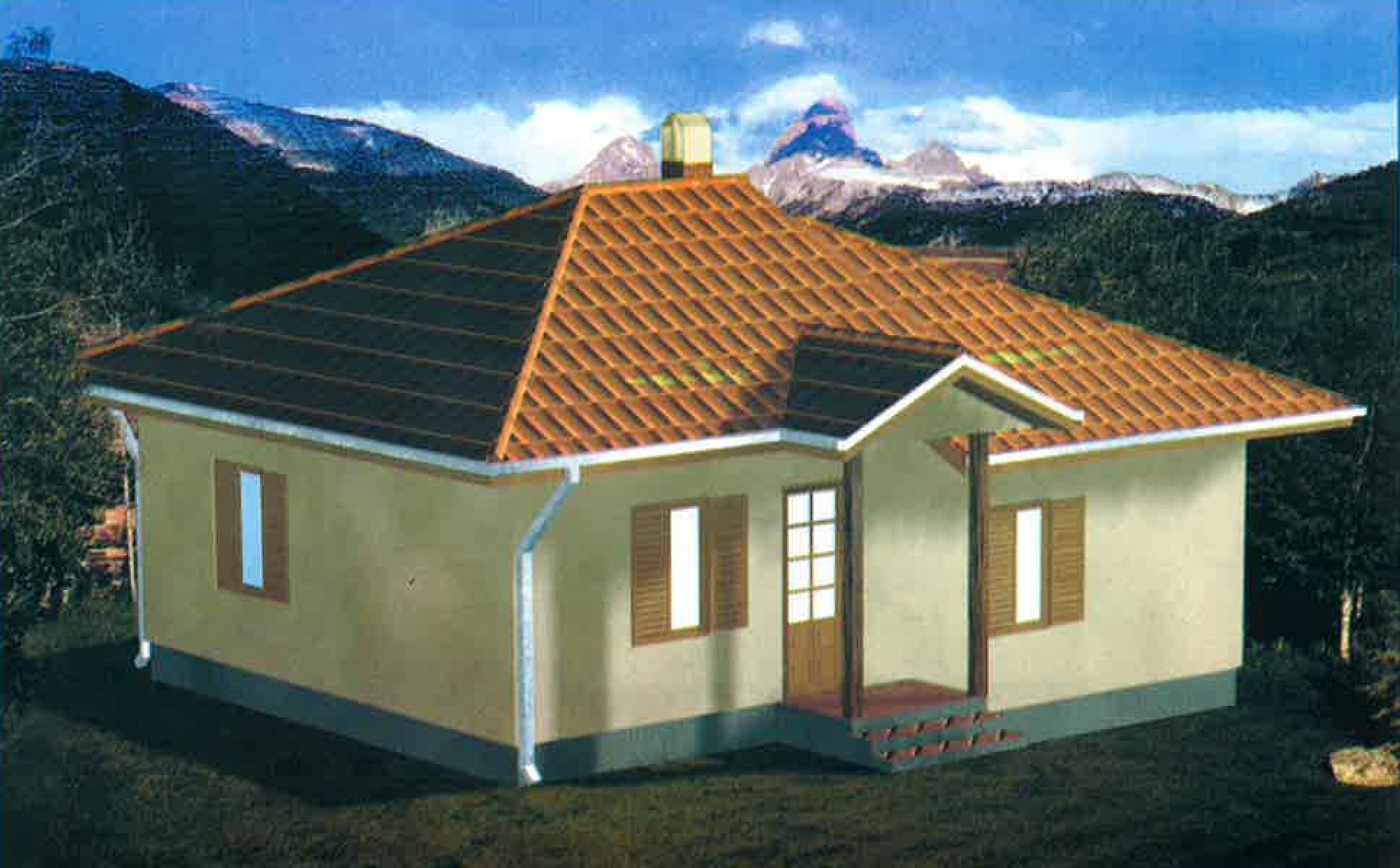Montažna kuća 68 - slika 1