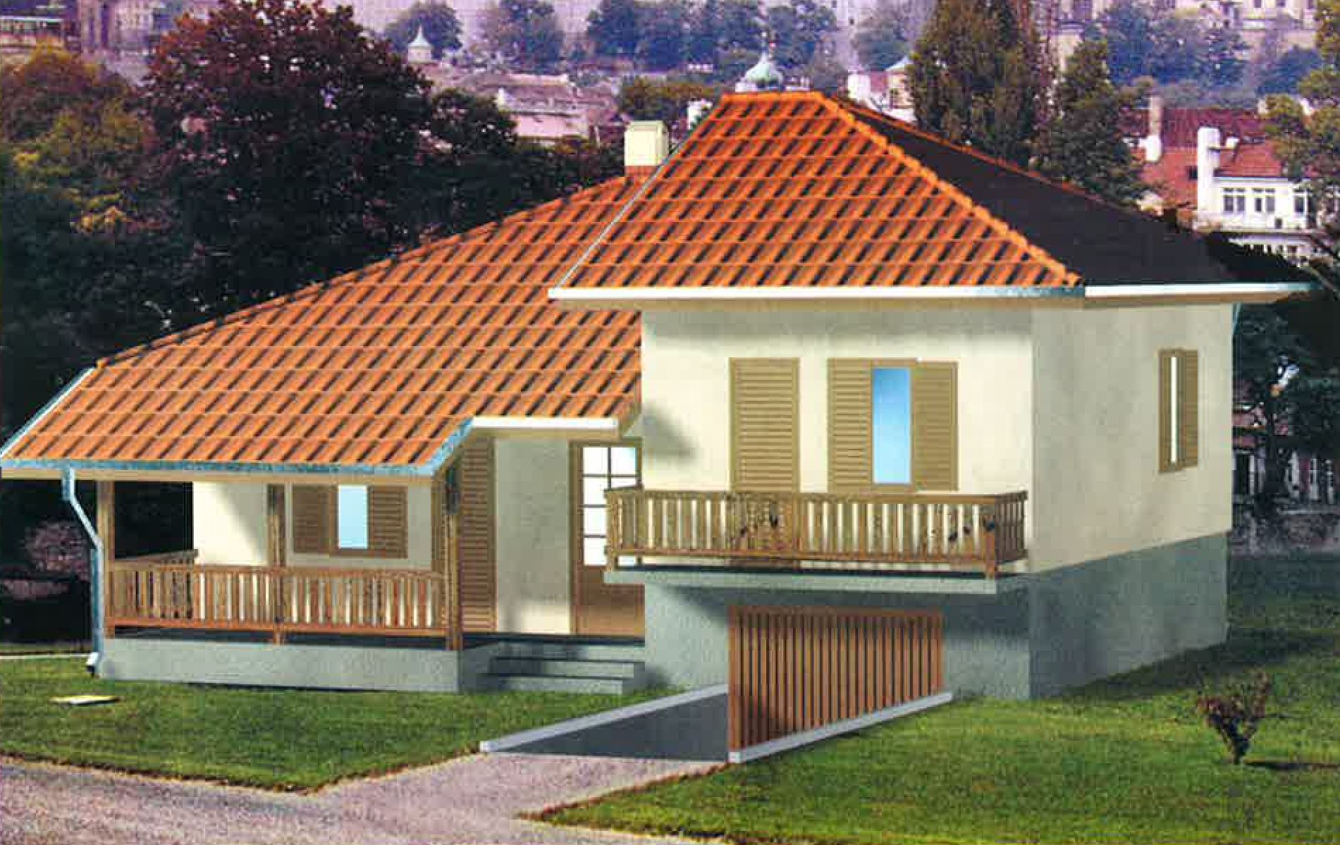 Montažna kuća 86 - slika 1