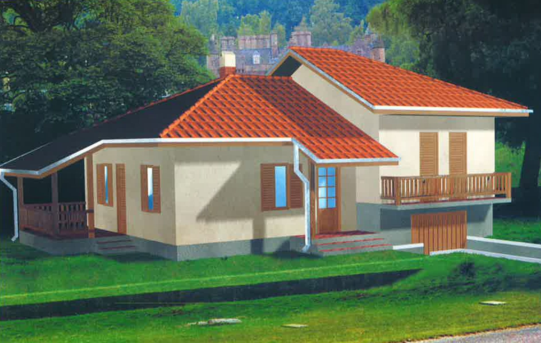 Montažna kuća 90 - slika 2